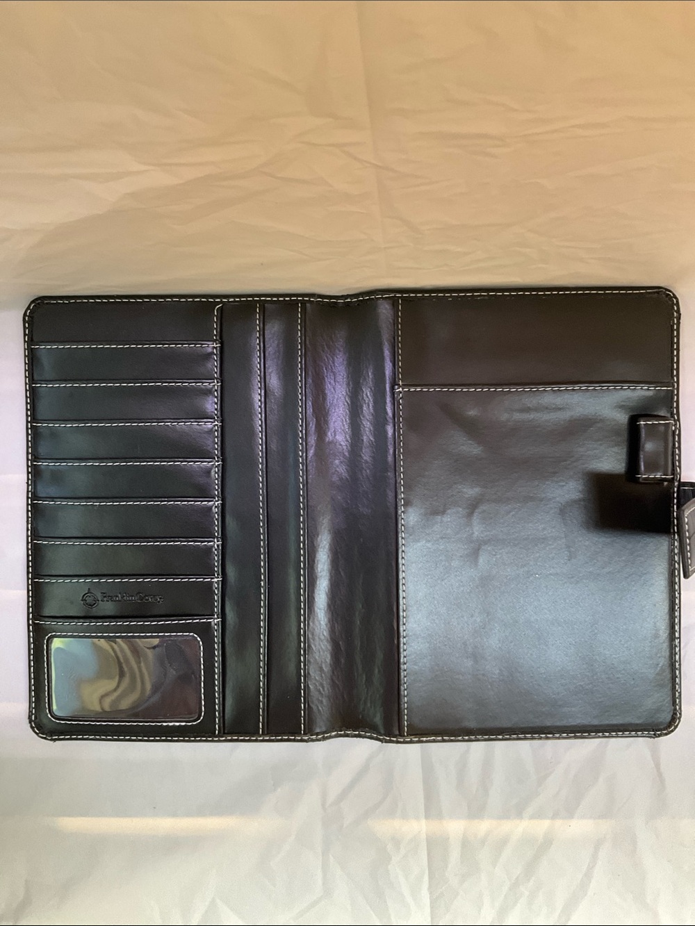 Franklin covey small note book cover black